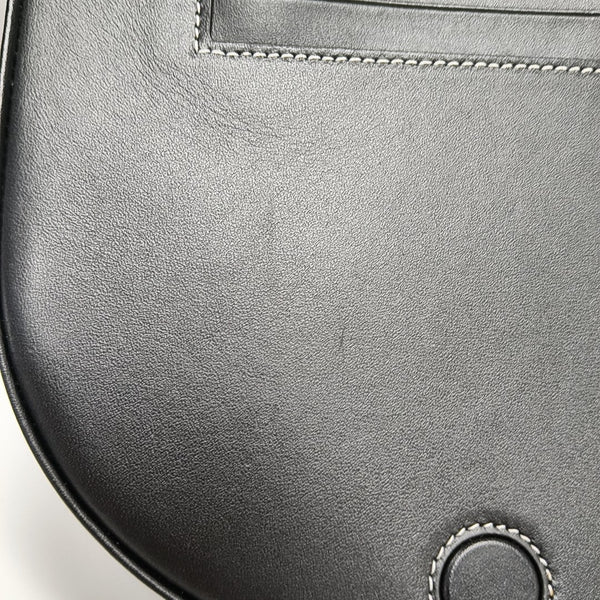 Heel Calfskin Black