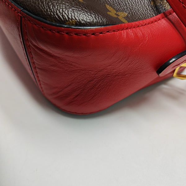 SAINTONGE Monogram Coated Canvas Brown