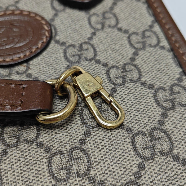 Retro Mini Monogram Coated Canvas Beige