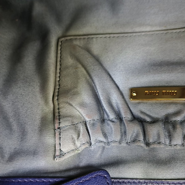 Crystal Quilted Lambskin Purple