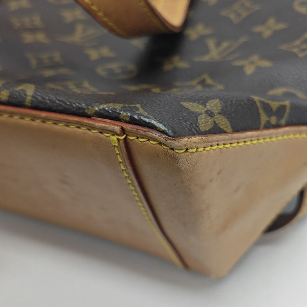 PIANO PM Monogram Coated Canvas Brown