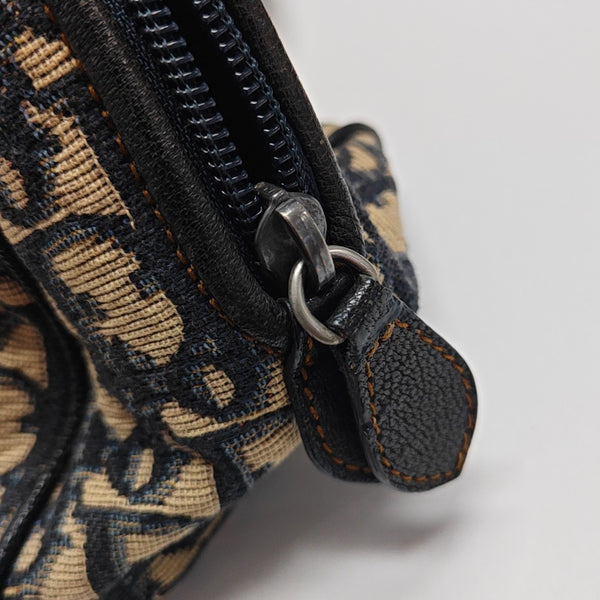 Oblique Canvas Top Handle Bag Multicolor