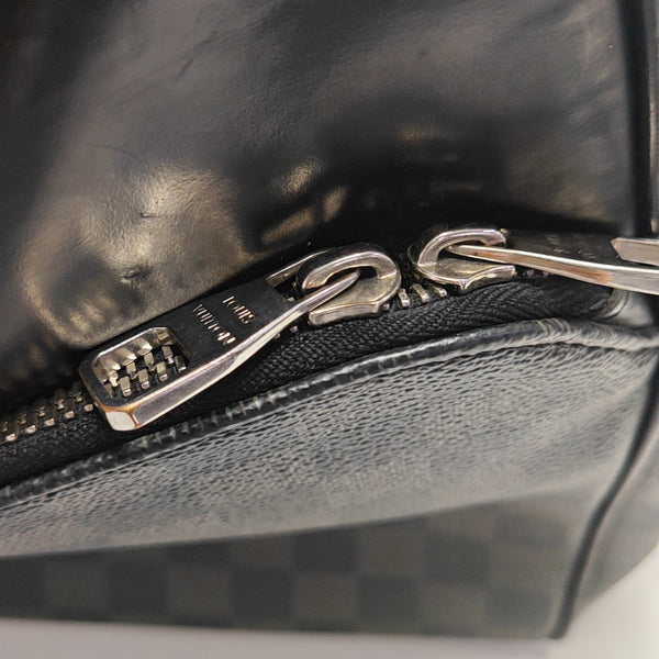 DAYTON MM Damier Graphite Coated Canvas Gray
