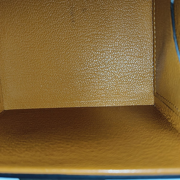 Calfskin Top Handle Bag Black