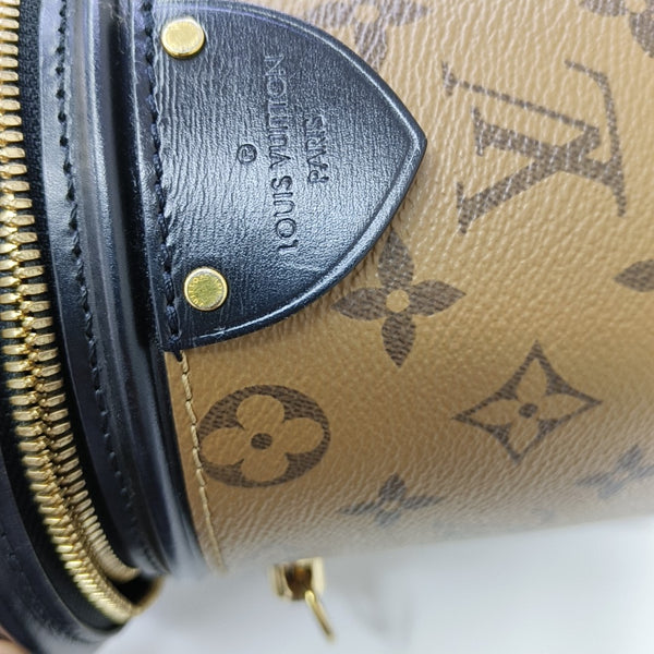 CANNES PM Monogram Coated Canvas Brown