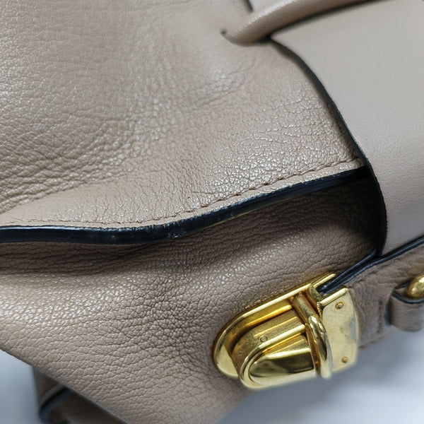 Calfskin Tote Bag Brown