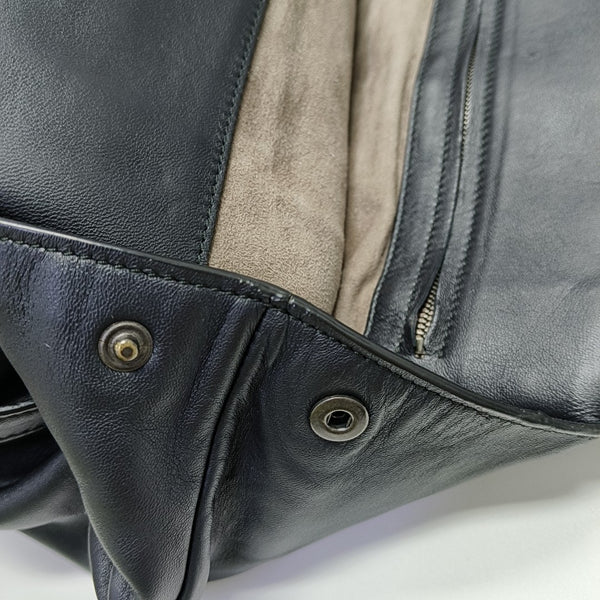 Lambskin Shoulder Bag Black