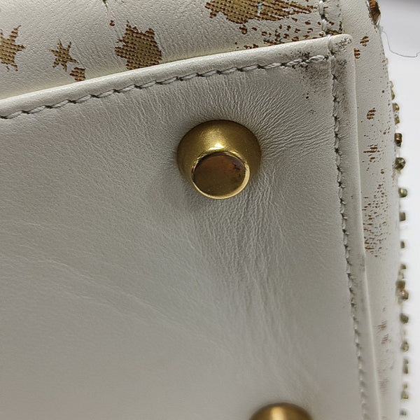 Lady Dior Medium Lambskin White
