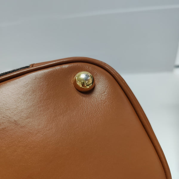 Canvas Shoulder Bag Brown