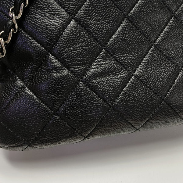 CC TIMELESS SOFT Quilted Grained Calfskin Black