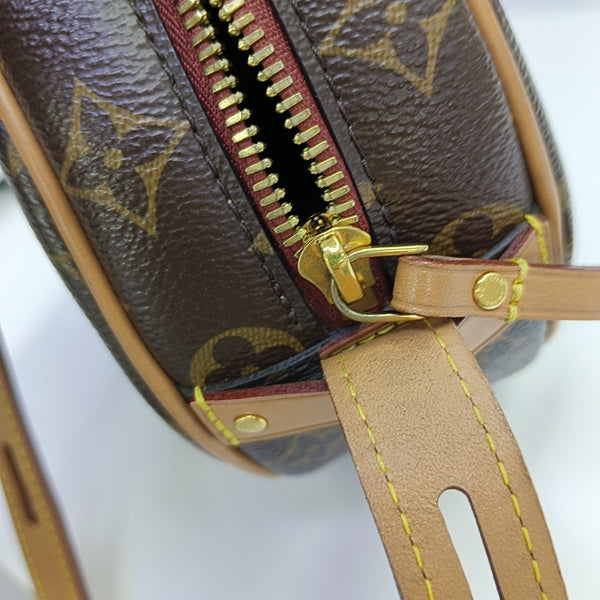 BOITE CHAPEAU PM Monogram Coated Canvas Brown