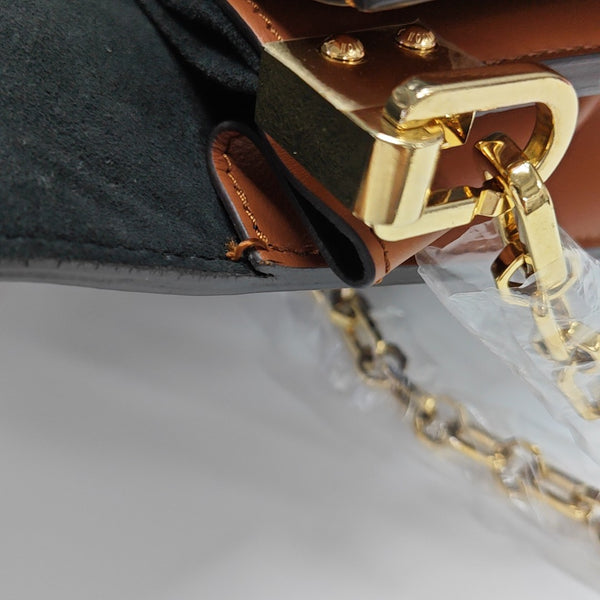 DAUPHINE MM Monogram Coated Canvas Brown