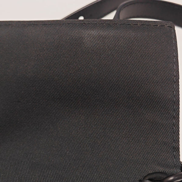 STEAMER Mini Monogram Coated Canvas Black