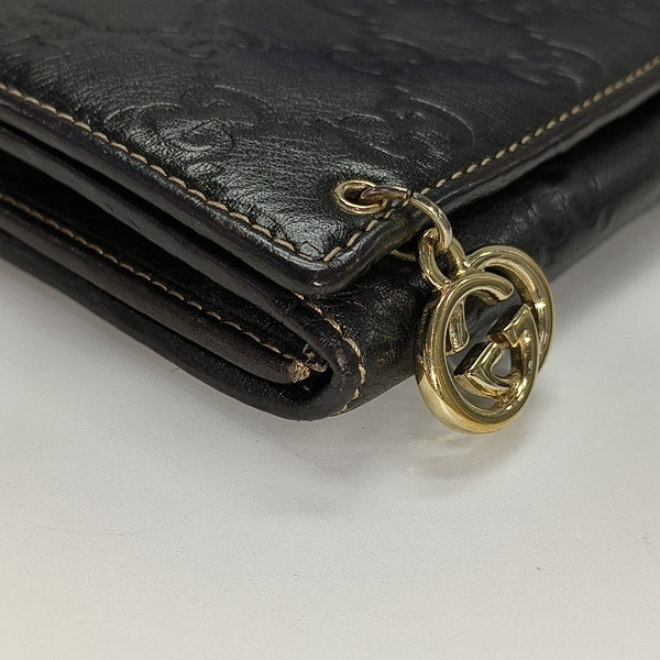 Monogram Calfskin Top Handle Bag Brown