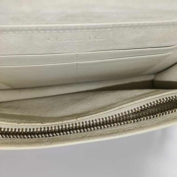 Diorama Cannage Lambskin White