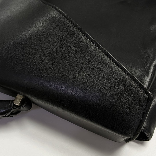 Calfskin Shoulder Bag Black
