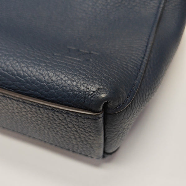 Calfskin Shoulder Bag Blue