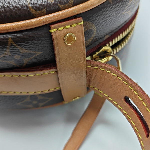 BOITE CHAPEAU PM Monogram Coated Canvas Brown