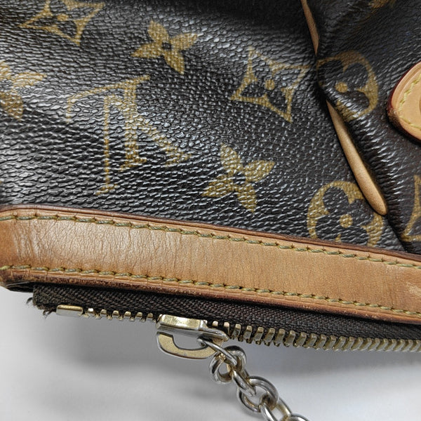 TIVOLI GM Monogram Coated Canvas Brown