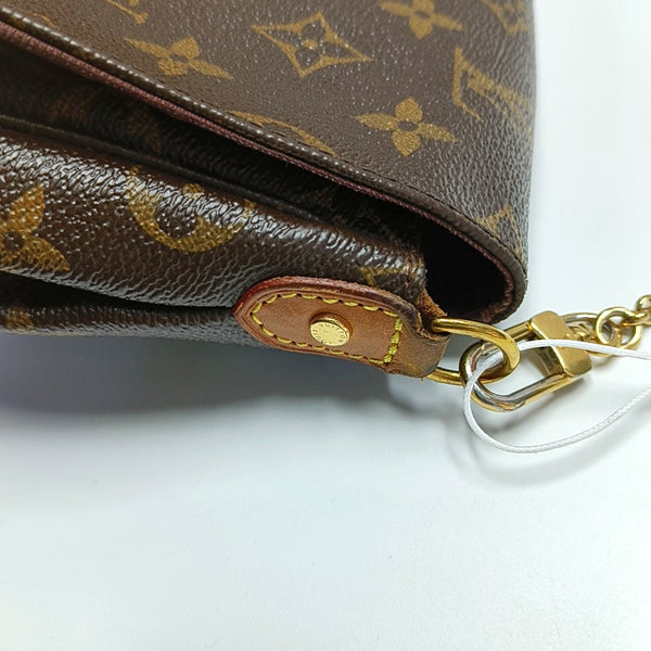 FAVORITE MM Monogram Coated Canvas Brown