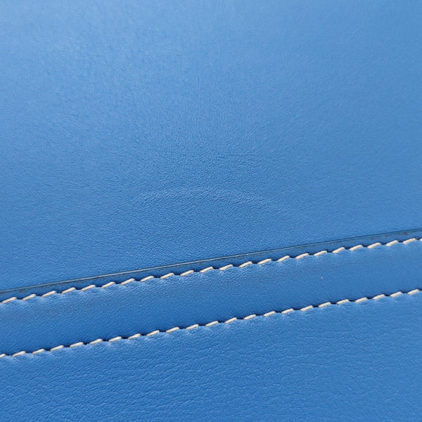 Calfskin Tote Bag Mini Blue