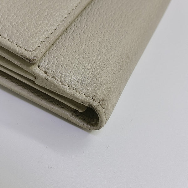 Blondie Calfskin White Wallet