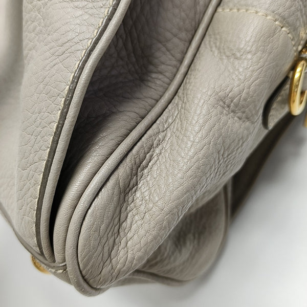 Calfskin Tote Bag Gray
