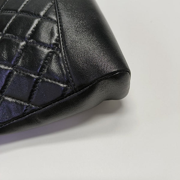 CHANEL 31 Mini Quilted Calfskin Black