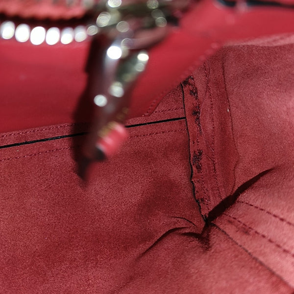 Grace Lux Calfskin Red
