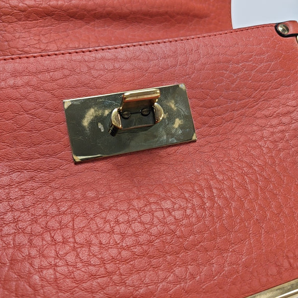 Sally Leather Red