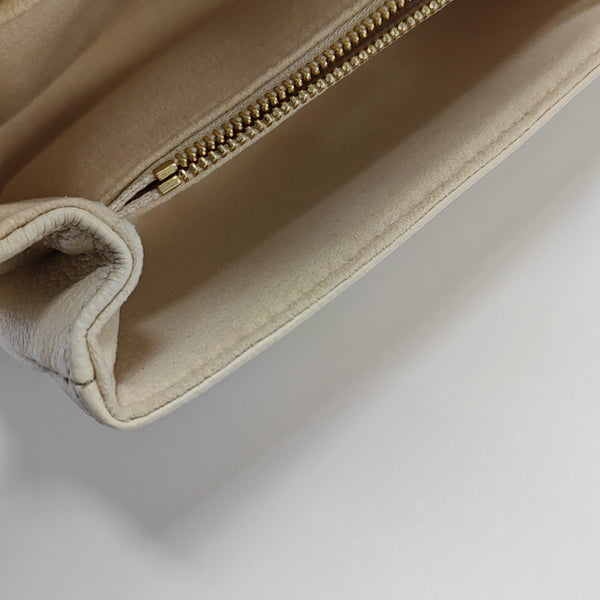 MÉTIS EAST WEST Monogram Calfskin Beige