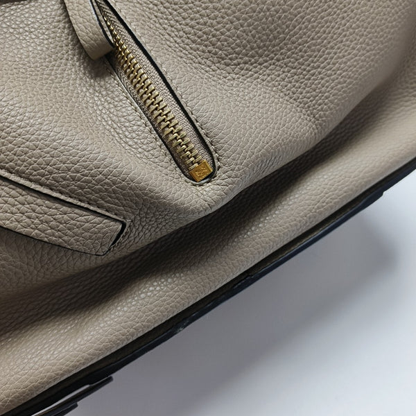Hammock Small Calfskin Beige