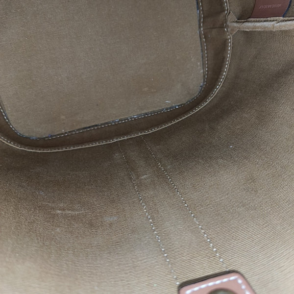 TRIOMPHE CANVAS Small Coated Canvas Brown