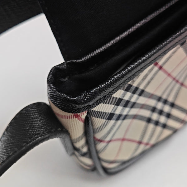 Canvas Shoulder Bag Black