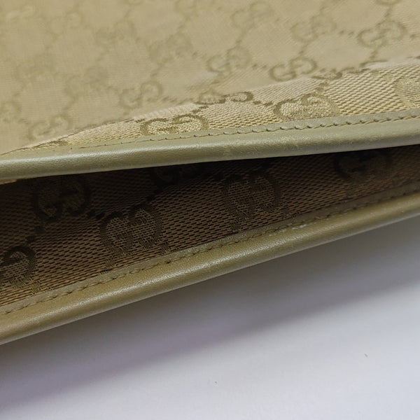 Monogram Canvas Tote Bag Beige