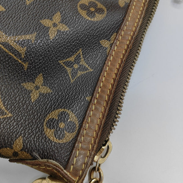 PALERMO PM Monogram Coated Canvas Brown