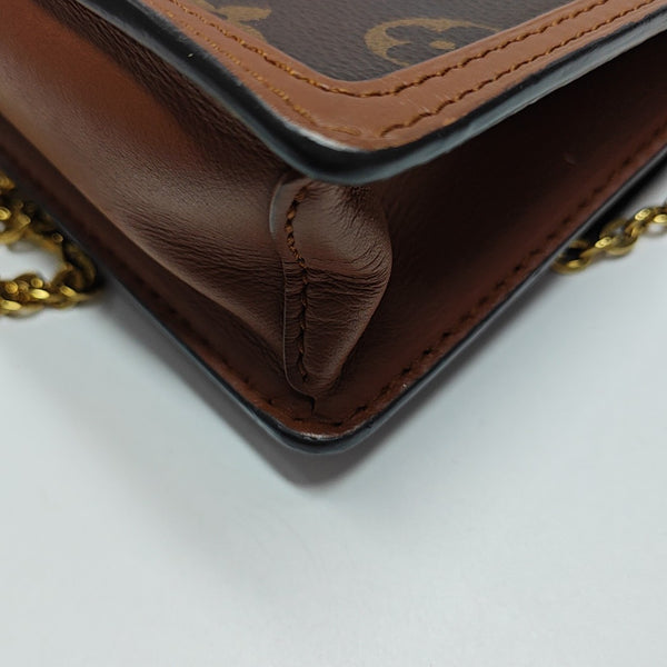 DAUPHINE WOC Monogram Coated Canvas Brown