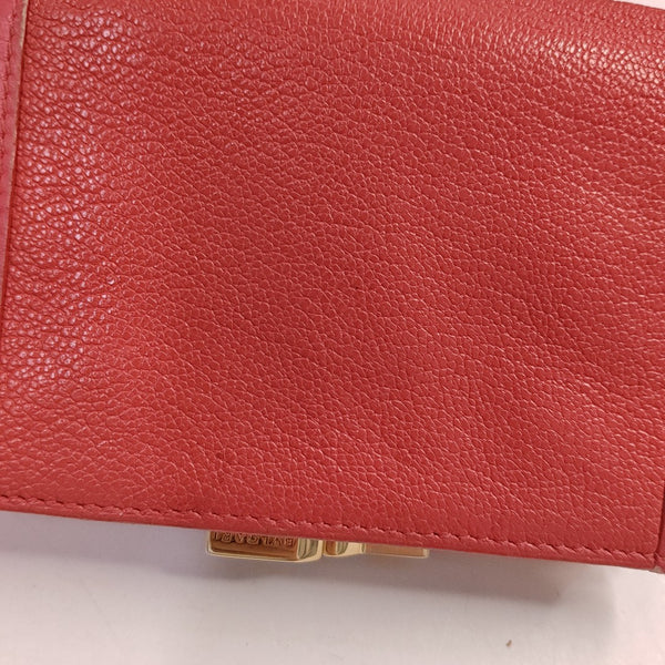 Calfskin Wallet Red