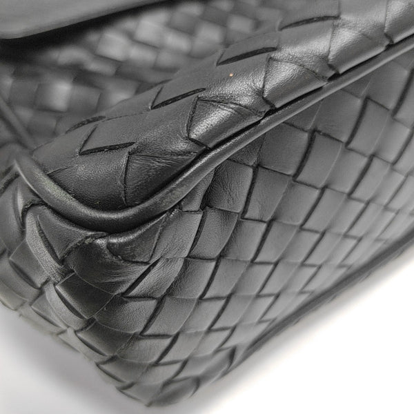 Calfskin Shoulder Bag Black