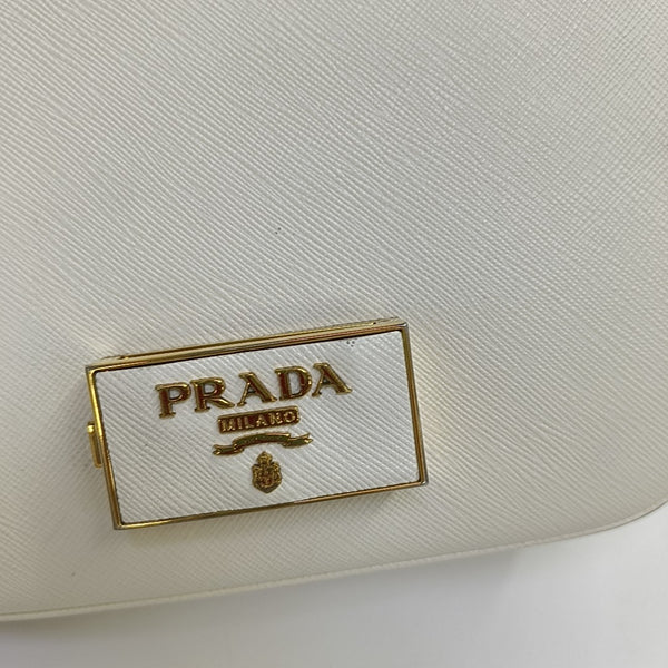 Emblème Calfskin White