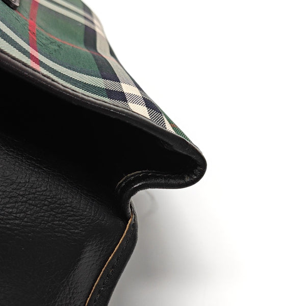 Fabric Shoulder Bag Green