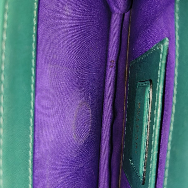 SERPENTI FOREVER Small Calfskin Green