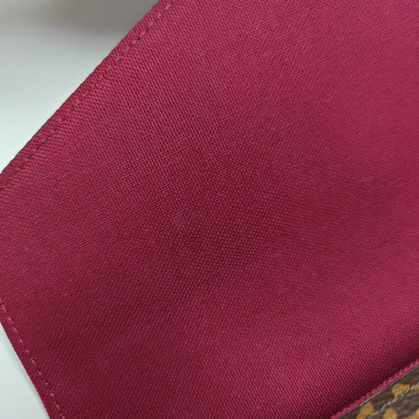 FÉLICIE Monogram Coated Canvas Brown