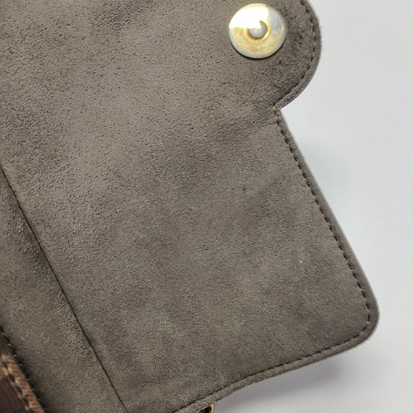 Double F Coated Canvas Brown