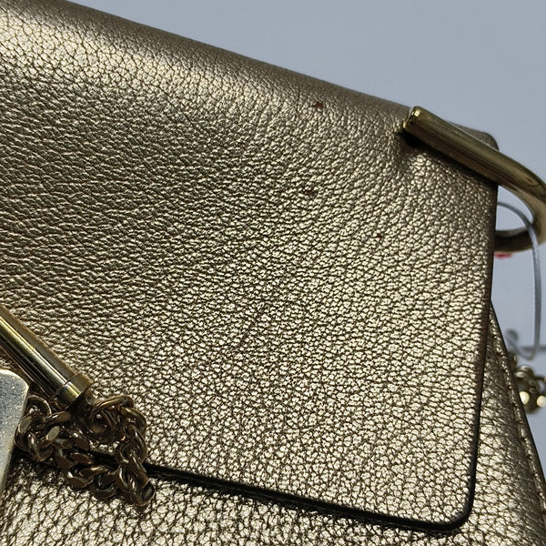 Drew Medium Calfskin Beige