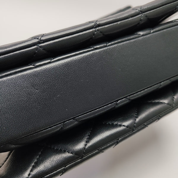 Quilted Lambskin Mini Black