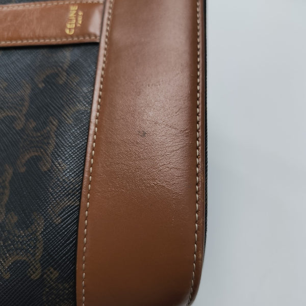 TRIOMPHE CANVAS Medium Coated Canvas Brown
