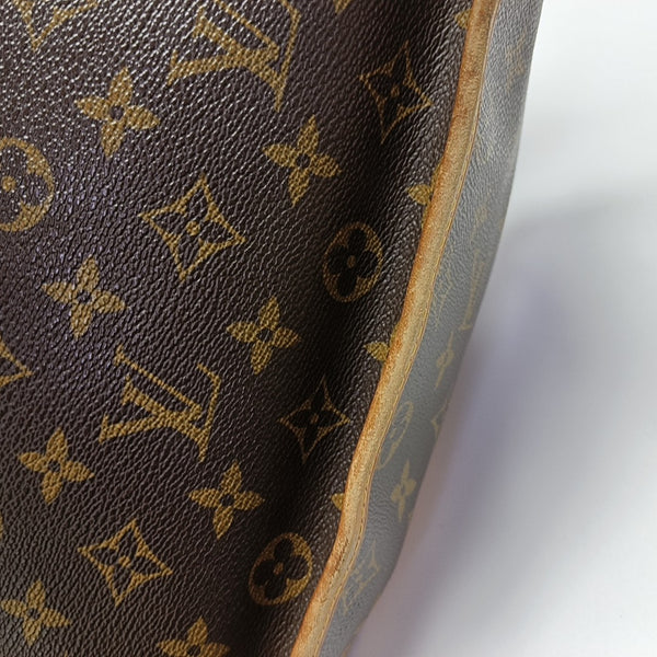 MENILMONTANT MM Monogram Coated Canvas Brown