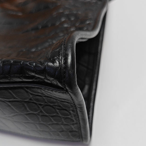 NIKI Large Calfskin Black