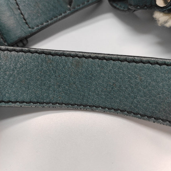 Special Material Top Handle Bag Blue